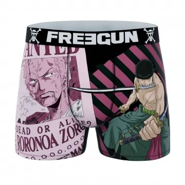Boxer intero "Roronoa Zoro" in microfibra per uomo (Boxer da uomo) Freegun chez FrenchMarket