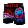 Lote de 5 calzoncillos bóxer de microfibra "Pixel" para hombre (Calzoncillos para hombre) Freegun chez FrenchMarket