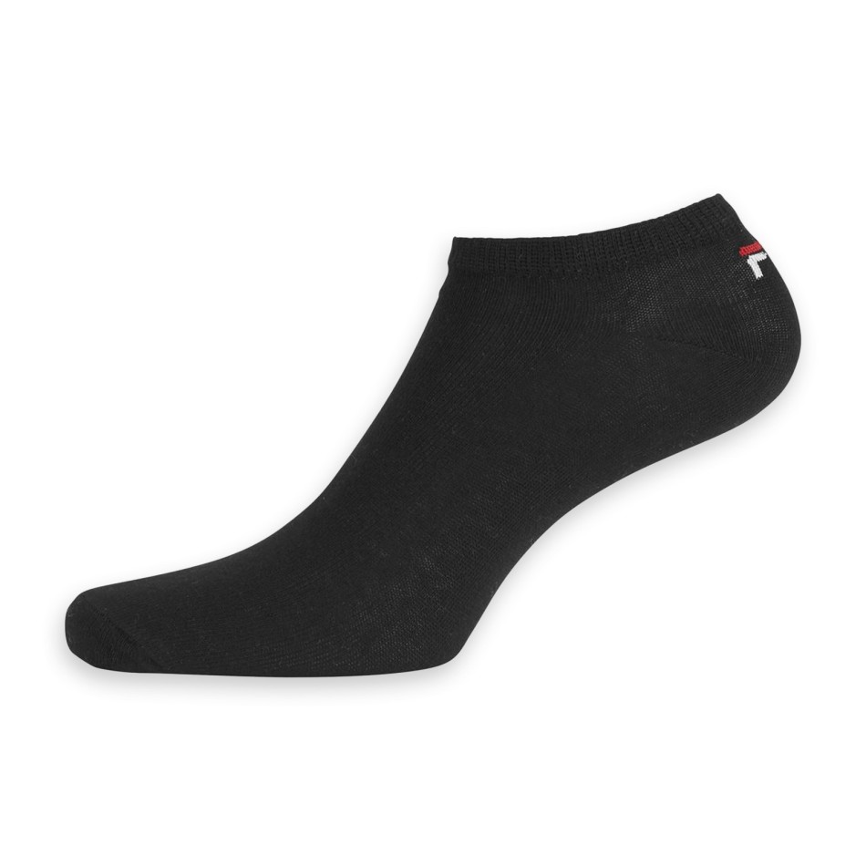 FILA 6 par sneakersockor vita eller svarta korta