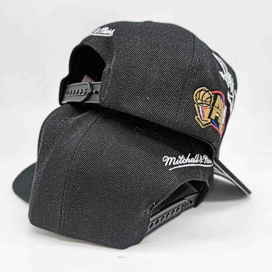 MITCHELL & NESS San Antonio Spurs NBA Snapback keps "Born To Win Pro" 1998 Finals
