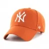 MLB New York Yankees MVP Snapback Cap Arancione (Cappellino) '47 Brand chez FrenchMarket