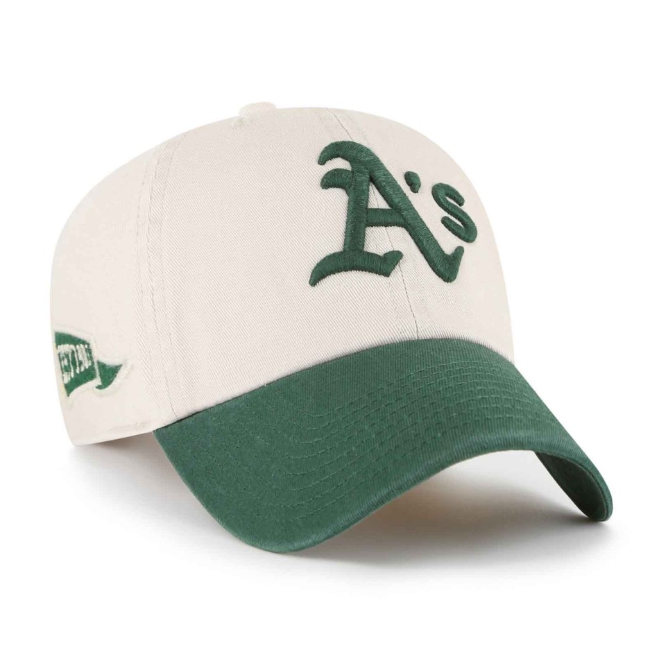 MLB Oakland Athletics Clean Up "Grand Stand" Cap (MLB-Kappe) '47 Brand auf FrenchMarket