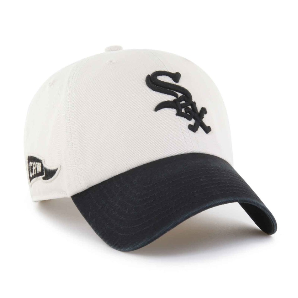 47 Brand Baseball Cap MLB Chicago White Sox Clean Up "Grand Stand"