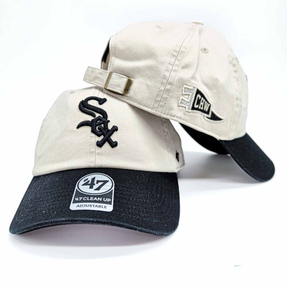 MLB Chicago White Sox Clean Up "Grand Stand" Kappe (MLB-Kappe) '47 Brand auf FrenchMarket