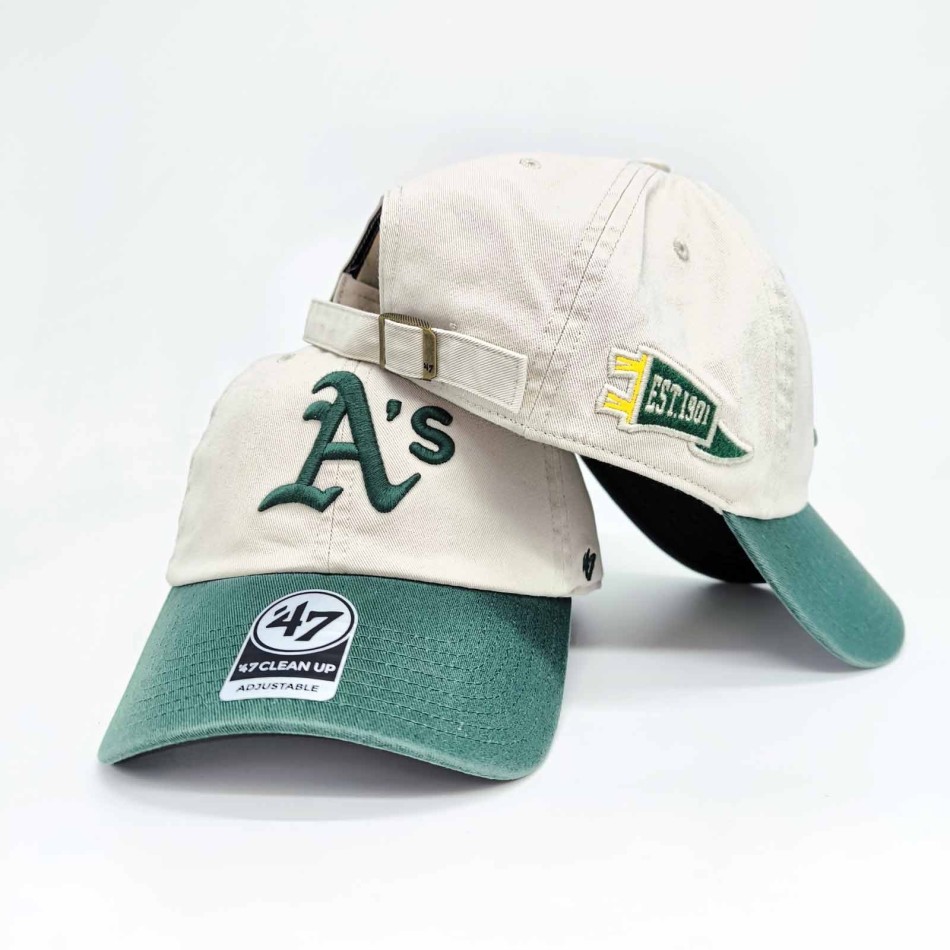 Gorra MLB Oakland Athletics Clean Up "Grand Stand (Gorra MLB) '47 Brand chez FrenchMarket