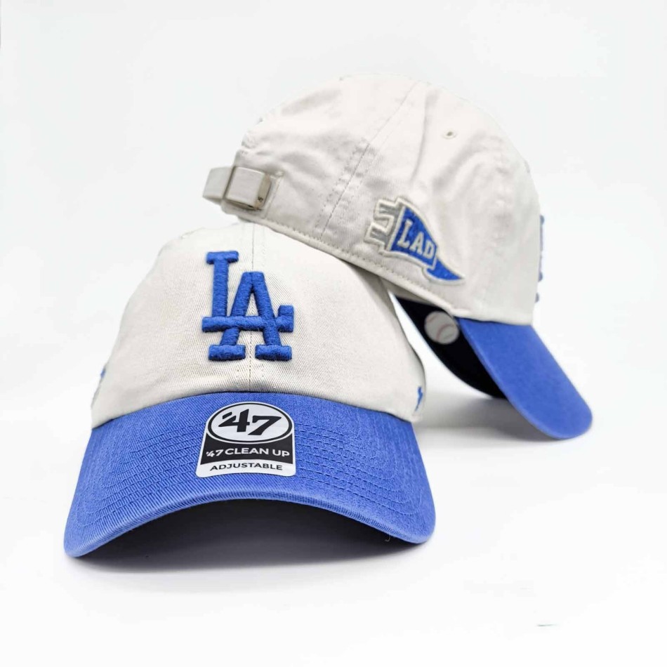 Casquette MLB LA Dodgers Clean Up "Grand Stand" (Casquette MLB) '47 Brand chez FrenchMarket