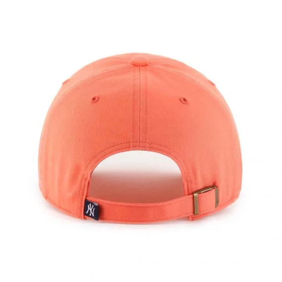 Gorra MLB New York Yankees "Clean Up" Naranja (Gorras) '47 Brand chez FrenchMarket