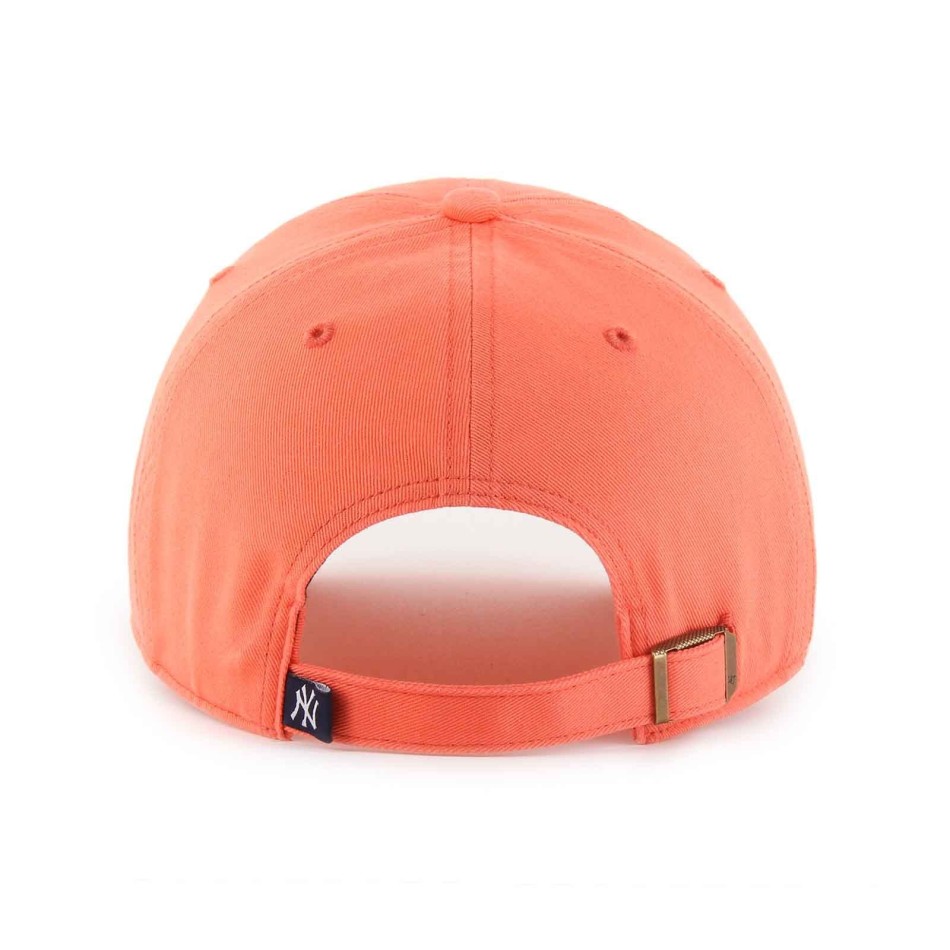 Cappellino MLB New York Yankees "Clean Up" Arancione (Cappellino) '47 Brand chez FrenchMarket