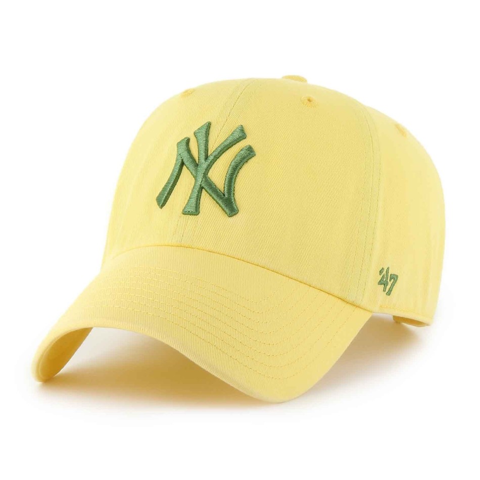 47 Brand Yellow MLB New York Yankees "Clean Up MVP" Cap