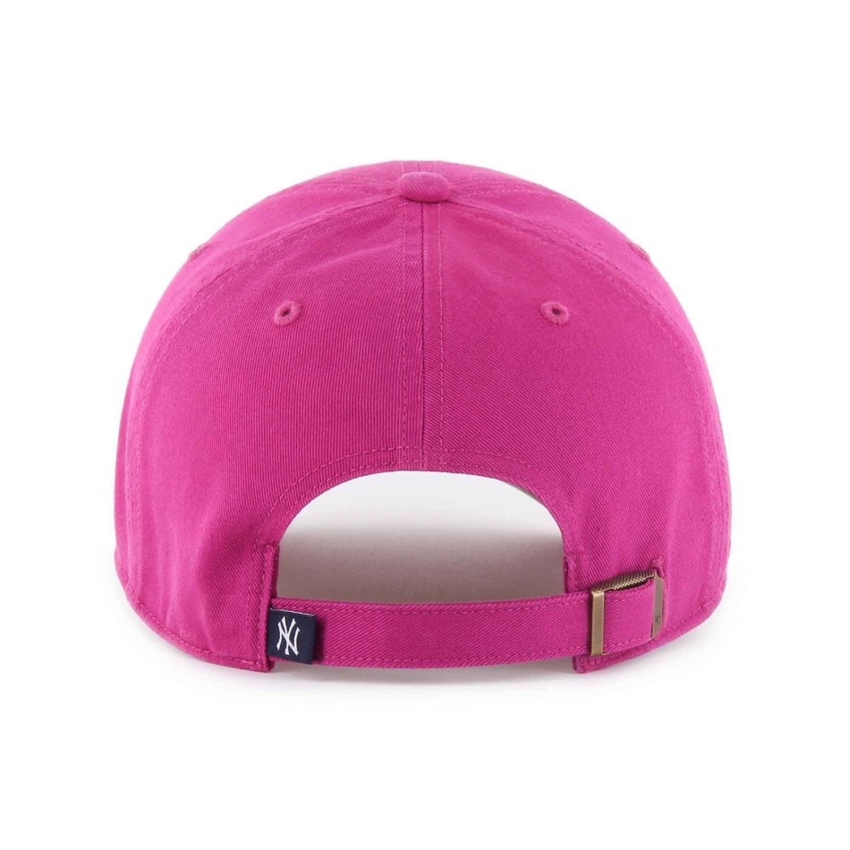 MLB New York Yankees "Clean Up" Cap Pink (Caps) '47 Brand on FrenchMarket
