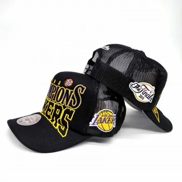 Cappello Trucker in schiuma Los Angeles Lakers "Big Champ NBA" 2010 (Cappello NBA) Mitchell & Ness chez FrenchMarket
