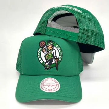 Trucker Cap Schaumstoff Evergreen NBA Boston Celtics (NBA-Kappe) Mitchell & Ness auf FrenchMarket