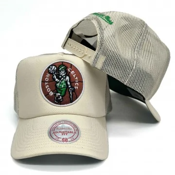 Cappello Trucker Evergreen in schiuma NBA Boston Celtics (Cappello NBA) Mitchell & Ness chez FrenchMarket