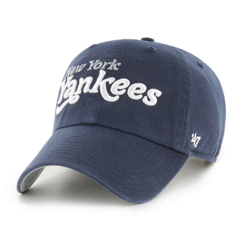 '47 Brand - Casquette MLB NY Yankees Clean Up "Pensacola" Bleu Marine Taille Unique