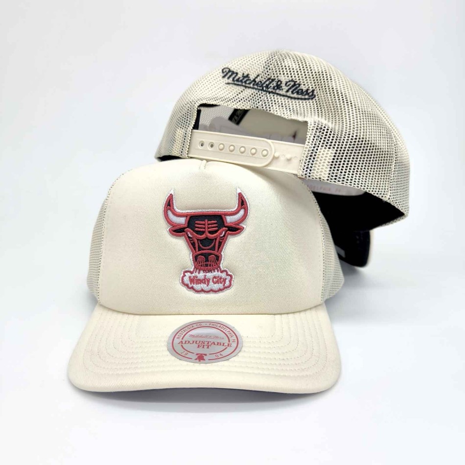 MITCHELL & NESS NBA Trucker Cap Evergreen Chicago Bulls