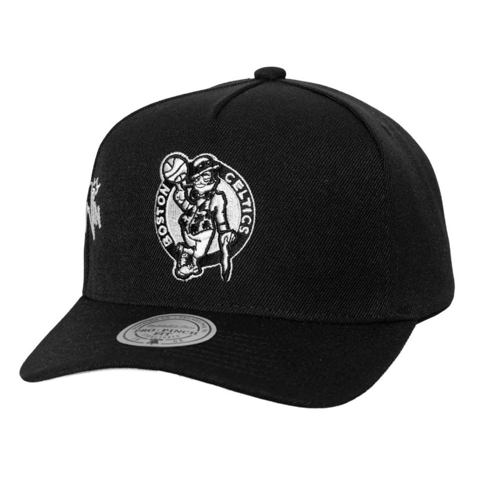 Gorra Snapback «Born To Win Pro» de los Boston Celtics NBA (Gorra de la NBA) Mitchell & Ness chez FrenchMarket