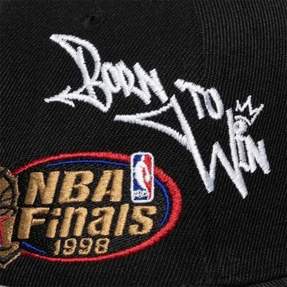 Born To Win Pro Snapback Cap Chicago Bulls NBA (NBA-pet) Mitchell & Ness chez FrenchMarket