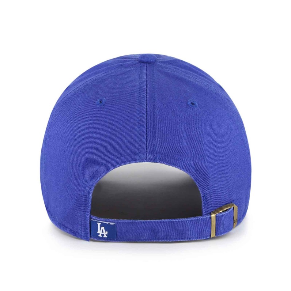 47 Brand Baseball Cap MLB LA Dodgers Clean Up "Script" Royal Blue