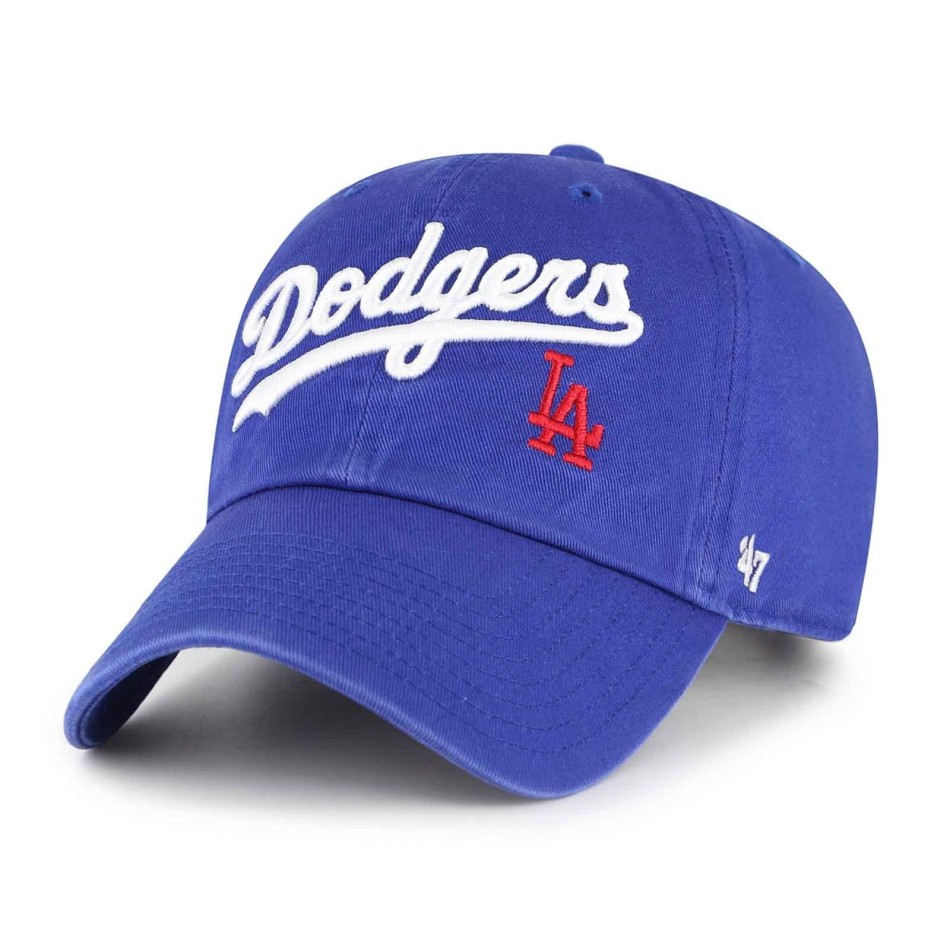 Gorra MLB LA Dodgers Clean Up "Script (Gorra MLB) '47 Brand chez FrenchMarket