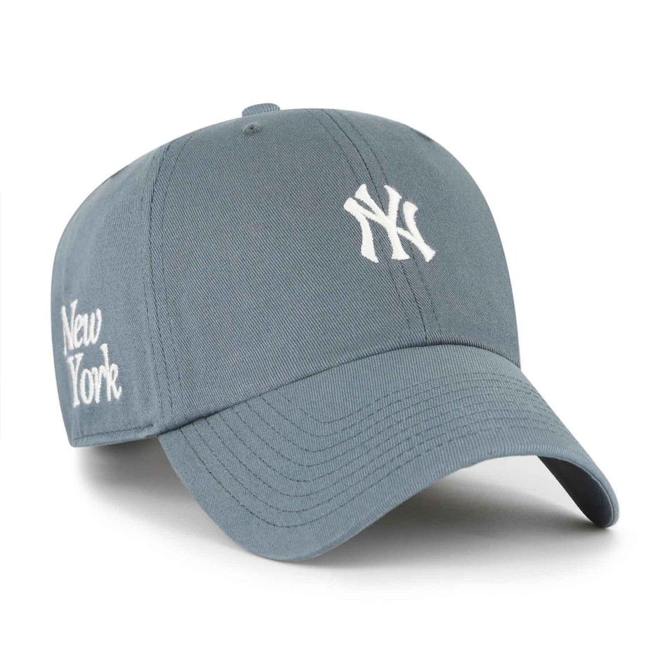 47 Brand NY Yankees Clean Up Baseball Cap "Foundation Mini Logo