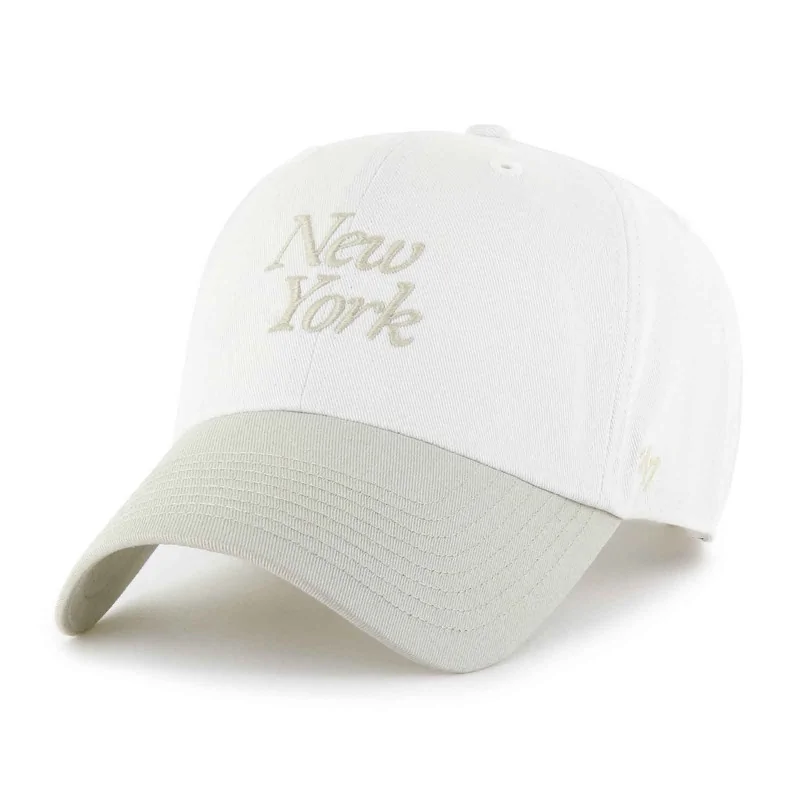 '47 Brand - Casquette MLB NY Yankees Clean Up "Foundation Script Logo"  Taille Unique Sandstone Sable