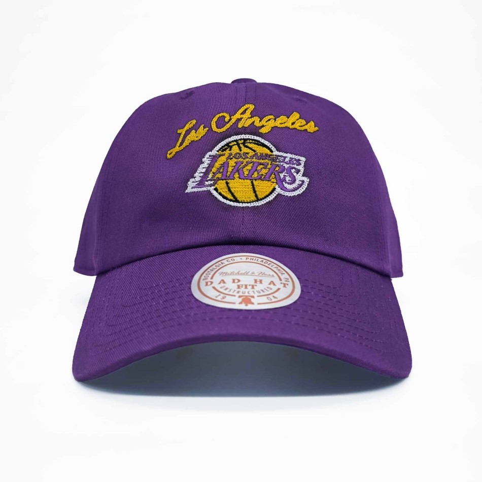 Casquette Los Angeles Lakers NBA "Lay Low" (Casquette NBA) Mitchell & Ness chez FrenchMarket