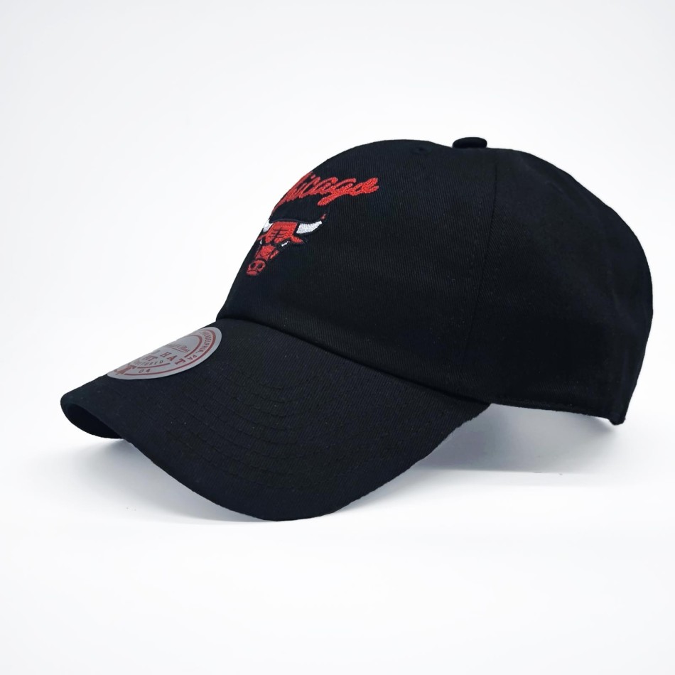 Casquette Baseball "Lay Low" Chicago Bulls NBA (NBA-pet) Mitchell & Ness chez FrenchMarket