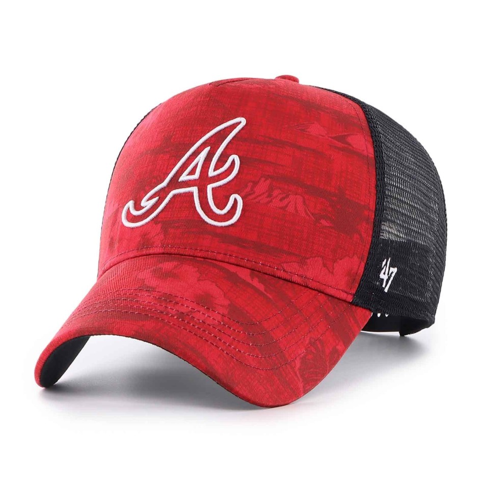 MLB Atlanta Braves "Fiji Buitenspel DT" Trucker Cap (MLB-pet) '47 Brand chez FrenchMarket