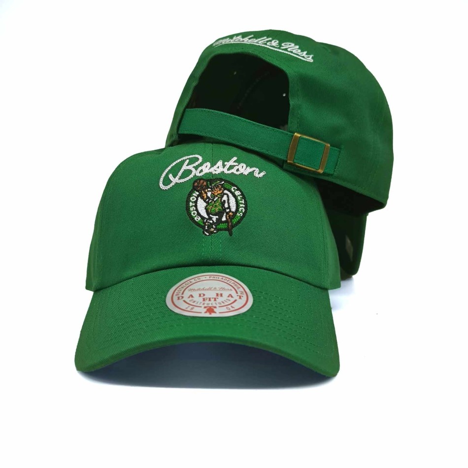 Casquette Boston Celtics NBA "Lay Low" (Casquette NBA) Mitchell & Ness chez FrenchMarket