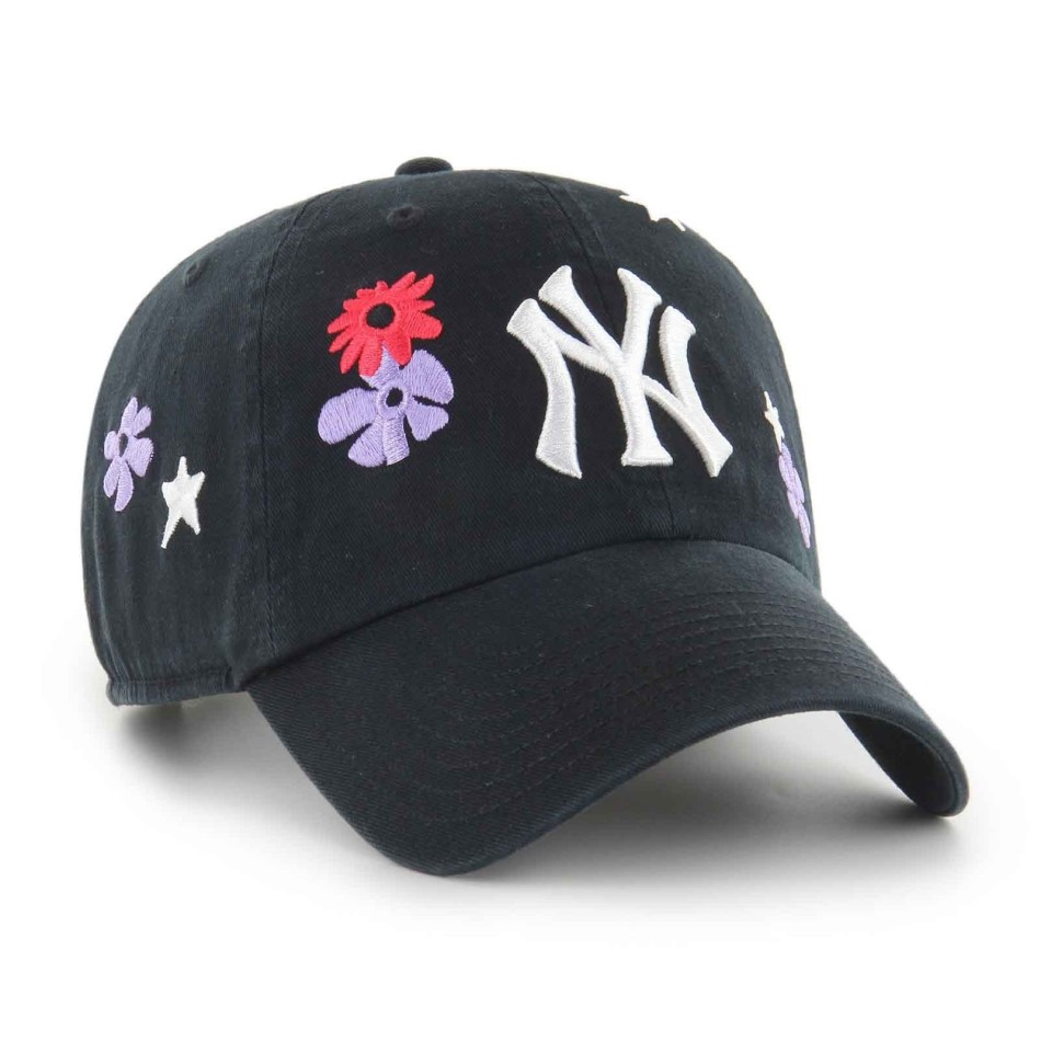 47 Baseballkeps för kvinnor New York Yankees Floral Clean Up