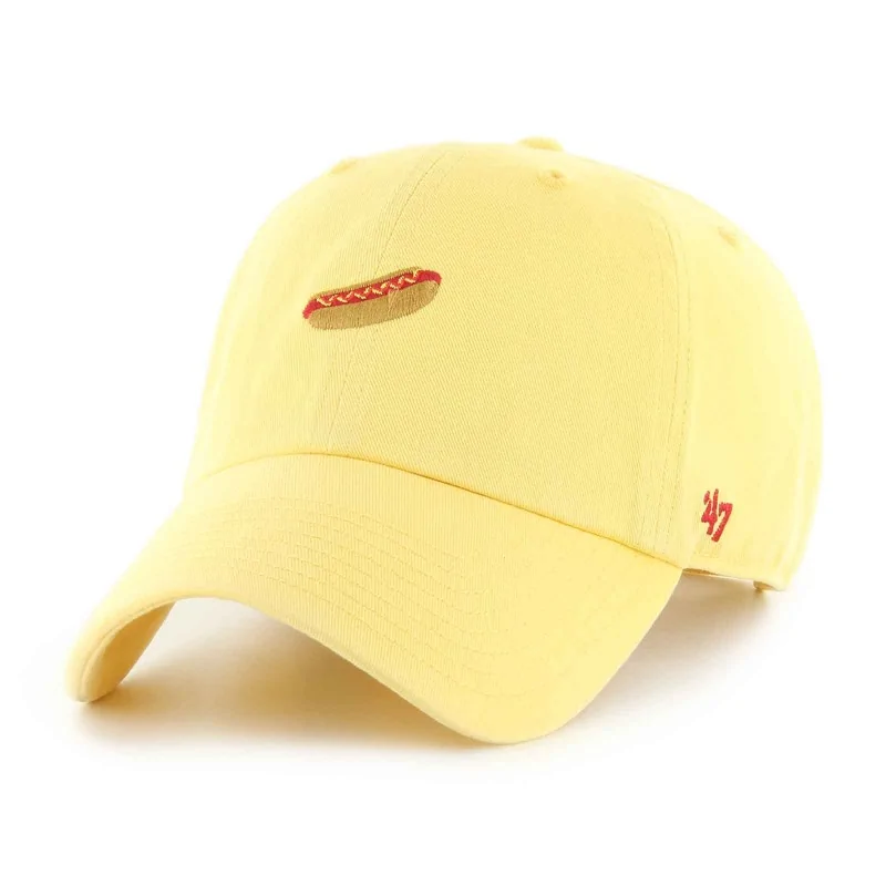 '47 Brand - Casquette Baseball Base Runner Clean Up "ICON FOOD" Taille Unique Jaune Maize