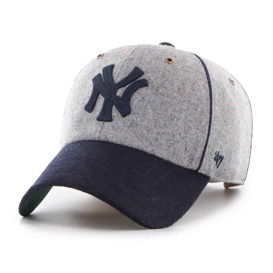 Casquette MLB Clean Up "Brocke" New York Yankees en laine (Casquette MLB) '47 Brand chez FrenchMarket