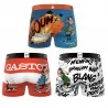 Set di 3 boxer in microfibra "GASTON LAGAFFE" da ragazzo (Confezione di boxer da ragazzo) Freegun chez FrenchMarket