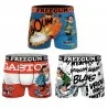 Set di 3 boxer in microfibra "GASTON LAGAFFE" da ragazzo (Confezione di boxer da ragazzo) Freegun chez FrenchMarket