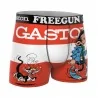 Set di 3 boxer in microfibra "GASTON LAGAFFE" da ragazzo (Confezione di boxer da ragazzo) Freegun chez FrenchMarket
