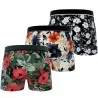 Lot de 3 Boxers Homme Coton "Premium Signature Flowers" (Lot boxers Homme) Freegun chez FrenchMarket