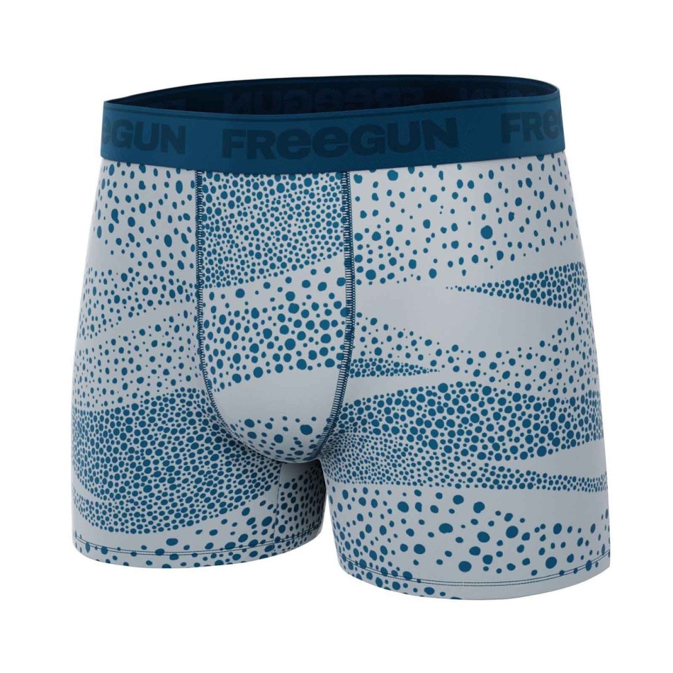 FREEGUN Set med 3 "Premium Signature Pablo" bomullsboxershorts för män