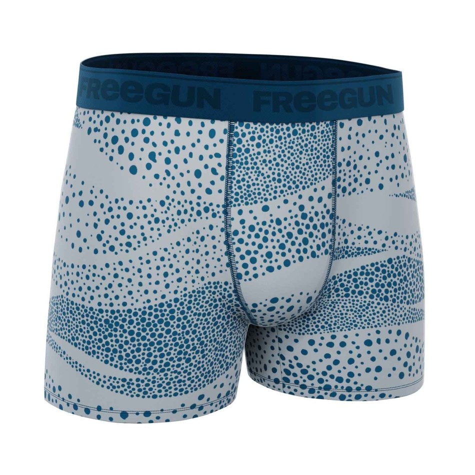 FREEGUN Set med 3 "Premium Signature Pablo" bomullsboxershorts för män