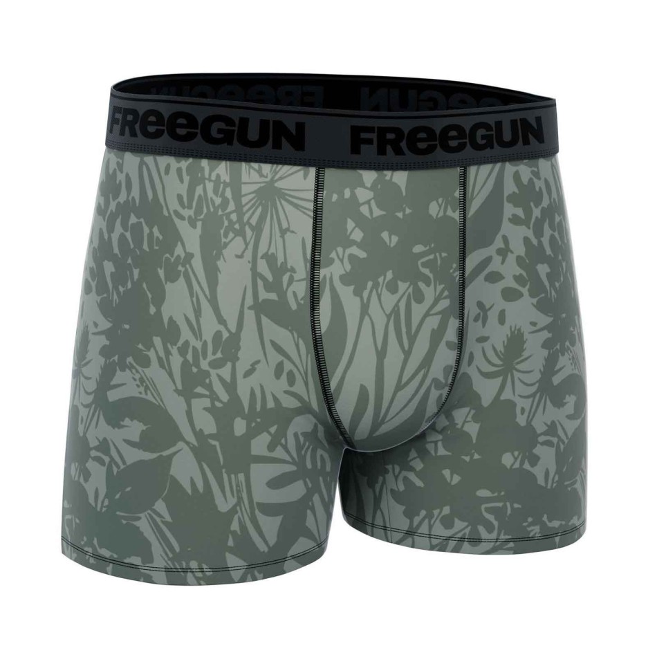 FREEGUN Set med 3 "Premium Signature Pablo" bomullsboxershorts för män