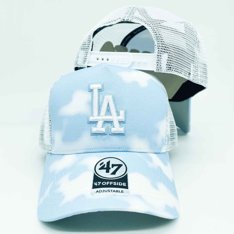 MLB Los Angeles Dodgers Trucker Cap "IN THE CLOUDS" Offside DT (Gorra MLB) '47 Brand chez FrenchMarket