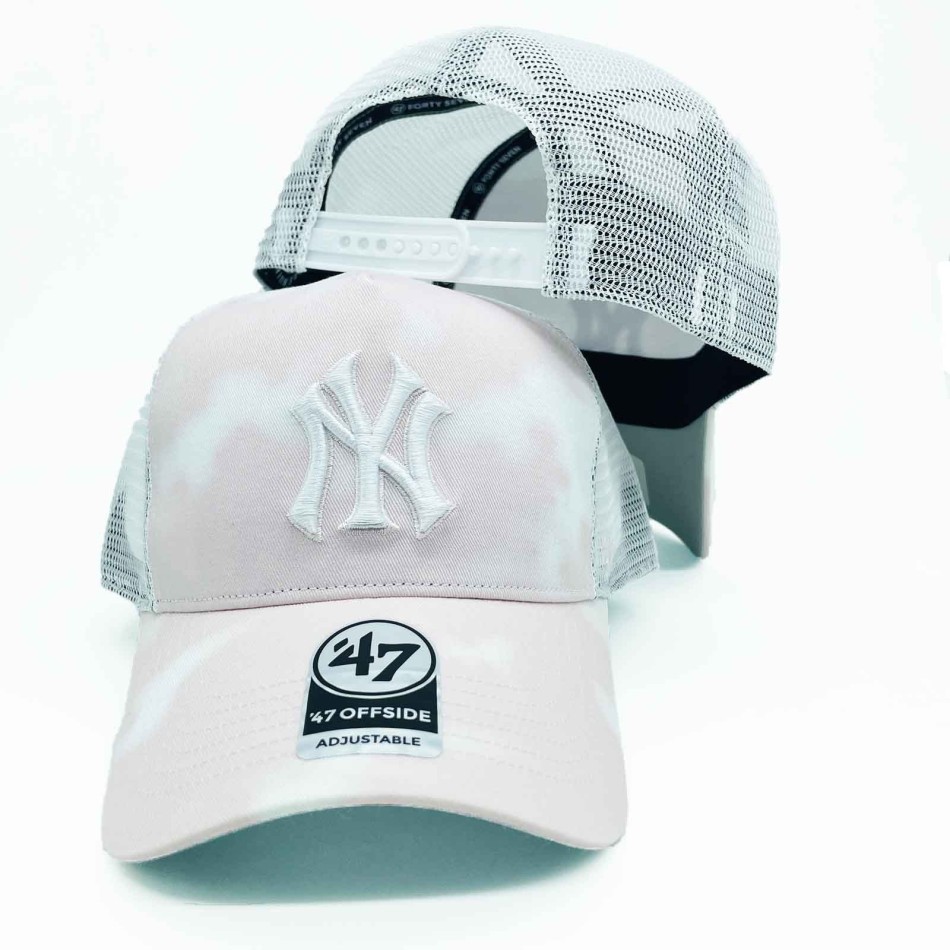 47 Rosa MLB New York Yankees keps "IN THE CLOUDS" Offside DT