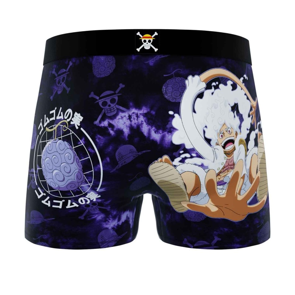 FREEGUN One Piece "Monkey D. Luffy" Microfiber Boxer for Boys