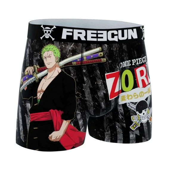 One Piece "Roronoa Zoro" Microvezel jongensboxershort (Boksers) Freegun chez FrenchMarket