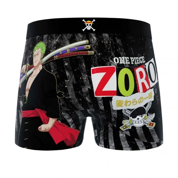 One Piece "Roronoa Zoro" Microvezel jongensboxershort (Boksers) Freegun chez FrenchMarket