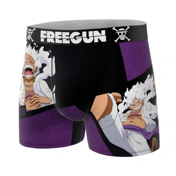 Lot de 3 Boxers Garçon Microfibre "One Piece" (Lot boxers Garçon) Freegun chez FrenchMarket