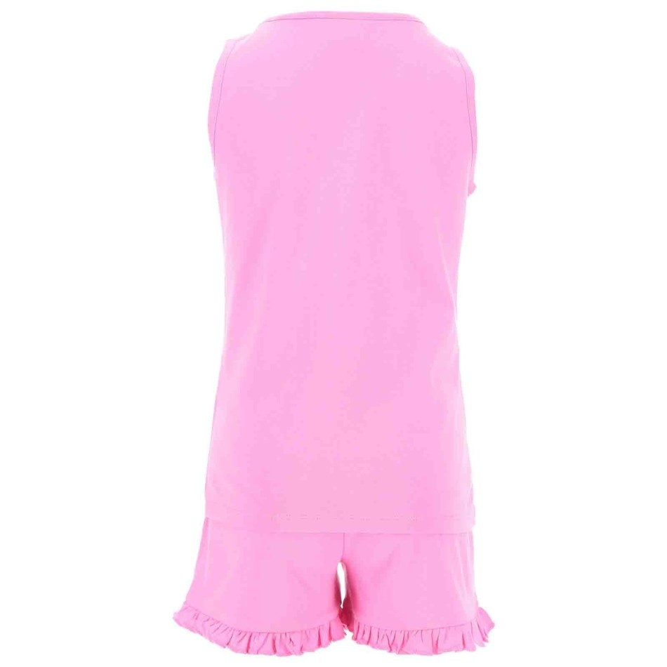 Lilo & Stitch" Rosa flicka Pyjamastopp i bomull, kort, för sommaren