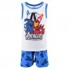 Schlafanzug, kurz, Tanktop, Jungen "Avengers", aus Baumwolle (Jungen-Pyjama-Sets) French Market auf FrenchMarket