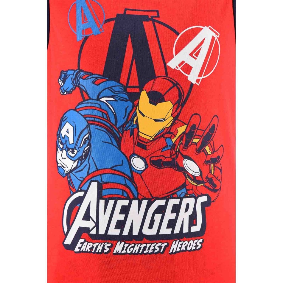 Avengers pyjamas för barn - linne + shorts - officiella Marvel 4 till 10 år