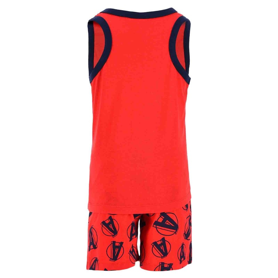 Avengers pyjamas för barn - linne + shorts - officiella Marvel 4 till 10 år