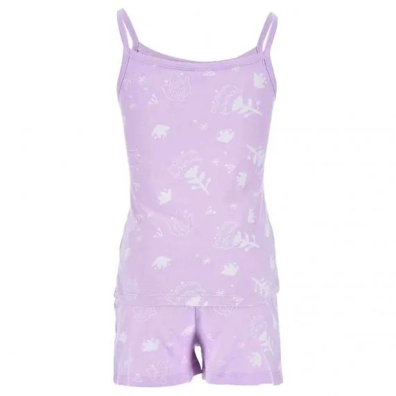 Snow Queen" Korte pyjama voor meisjes Katoenen tanktop (Ensemble de Pyjama) French Market chez FrenchMarket